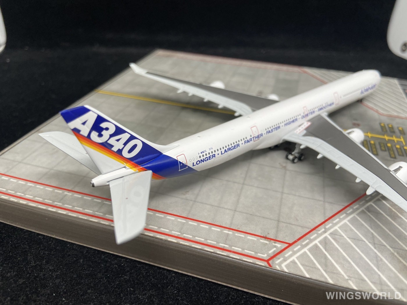 JC Wings 1:400 LH4167 Airbus 空中客车 Airbus A340-600 F-WWCC