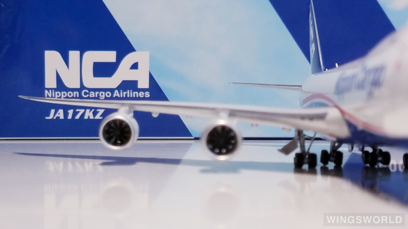 Phoenix 1:400 PH04477 Nippon Cargo Airlines 日本货物航空 Boeing 747-8F JA17KZ