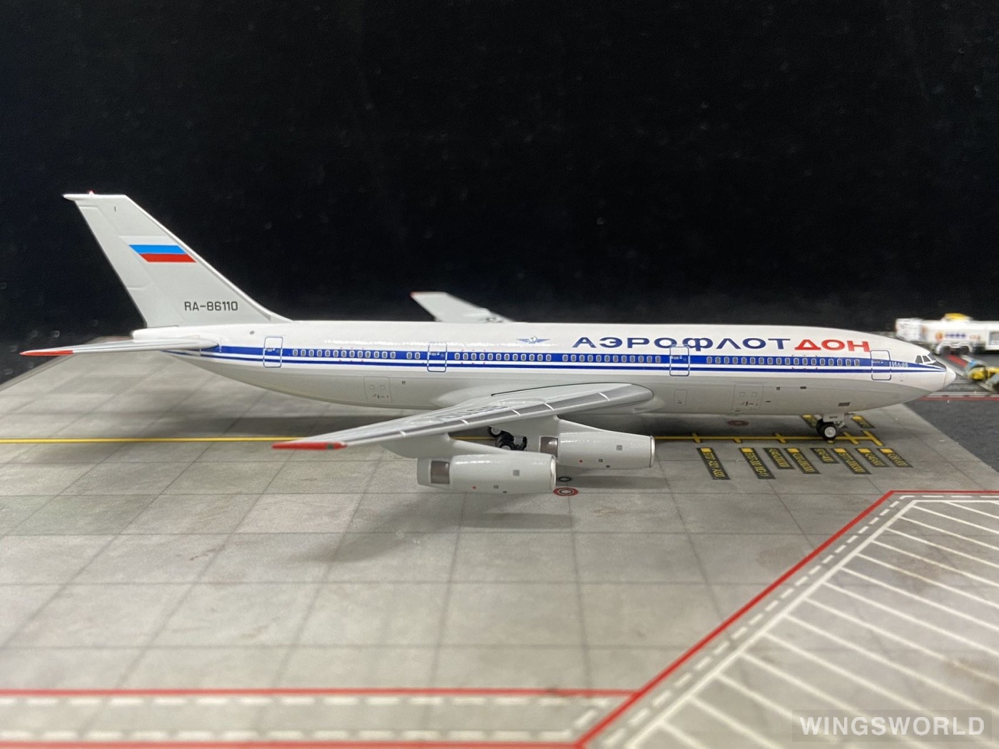 JC Wings 1:400 XX40091 Aeroflot 俄罗斯航空 Ilyushin Il-86 RA-86110