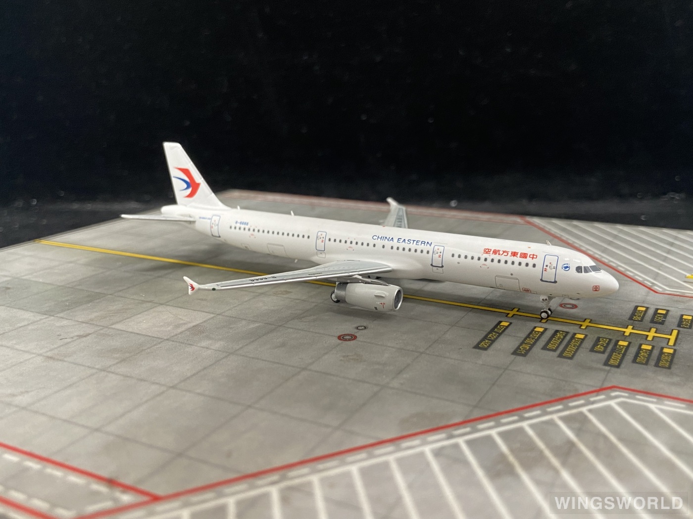 HYJLwings 1:400 HYJL81020 China Eastern 中国东方航空 Airbus A321 B-6668