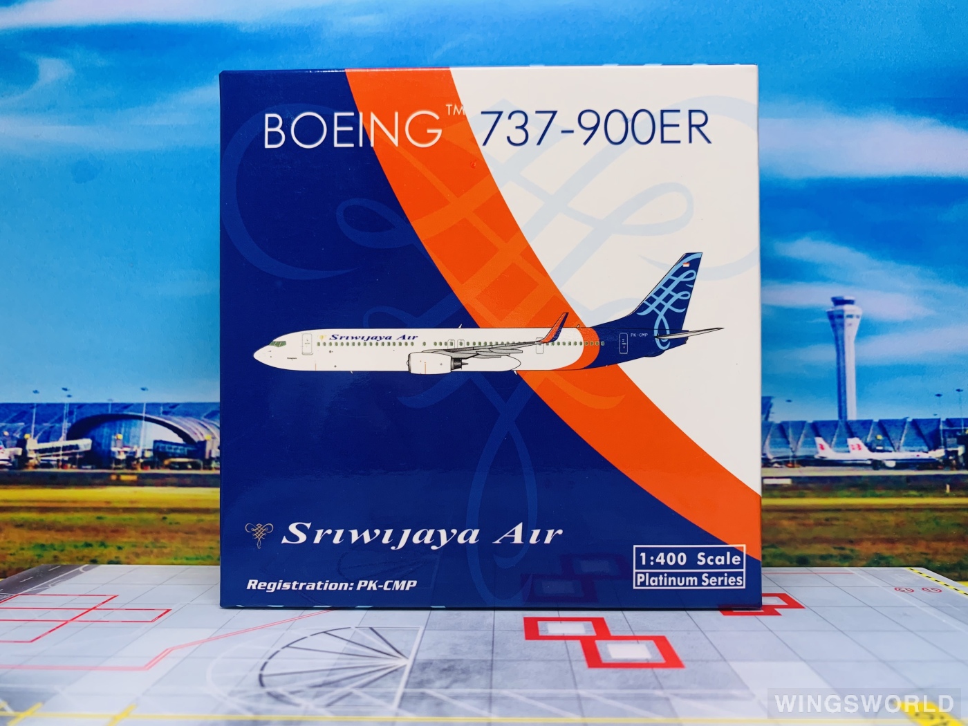 Phoenix 1:400 PH11214 Sriwijaya Air 三佛齐航空 Boeing 737-900 PK-CMP