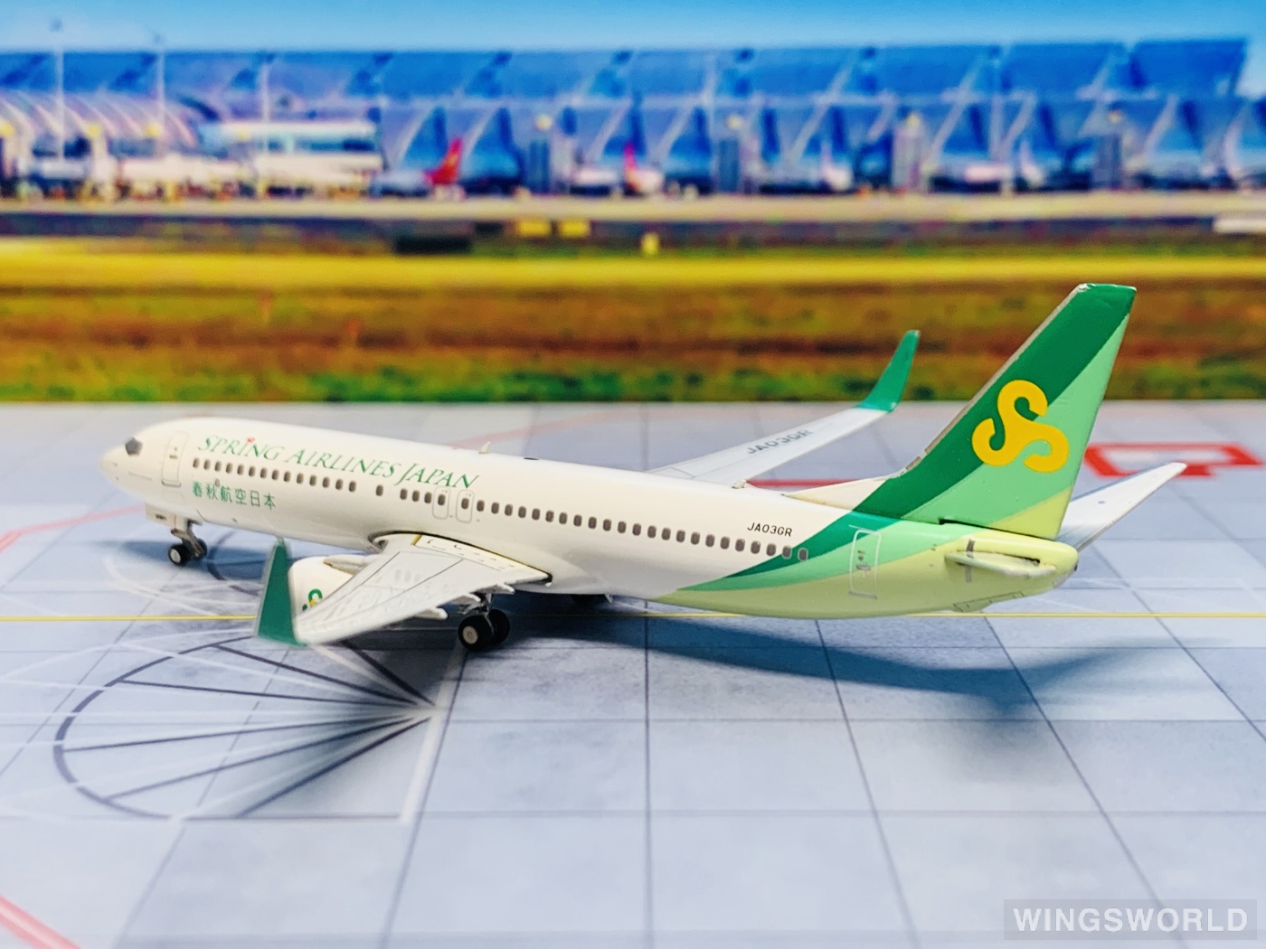 Phoenix 1:400 Boeing 737-800 Spring Airlines Japan 春秋航空日本 