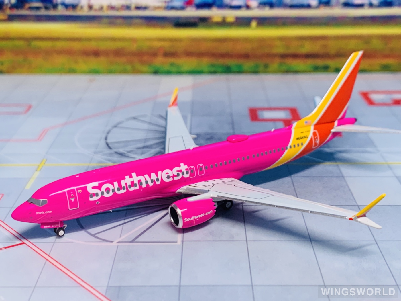 NGmodels 1:400 NG88015 Southwest Airlines 美国西南航空 Boeing 737 MAX 8 N8888Q