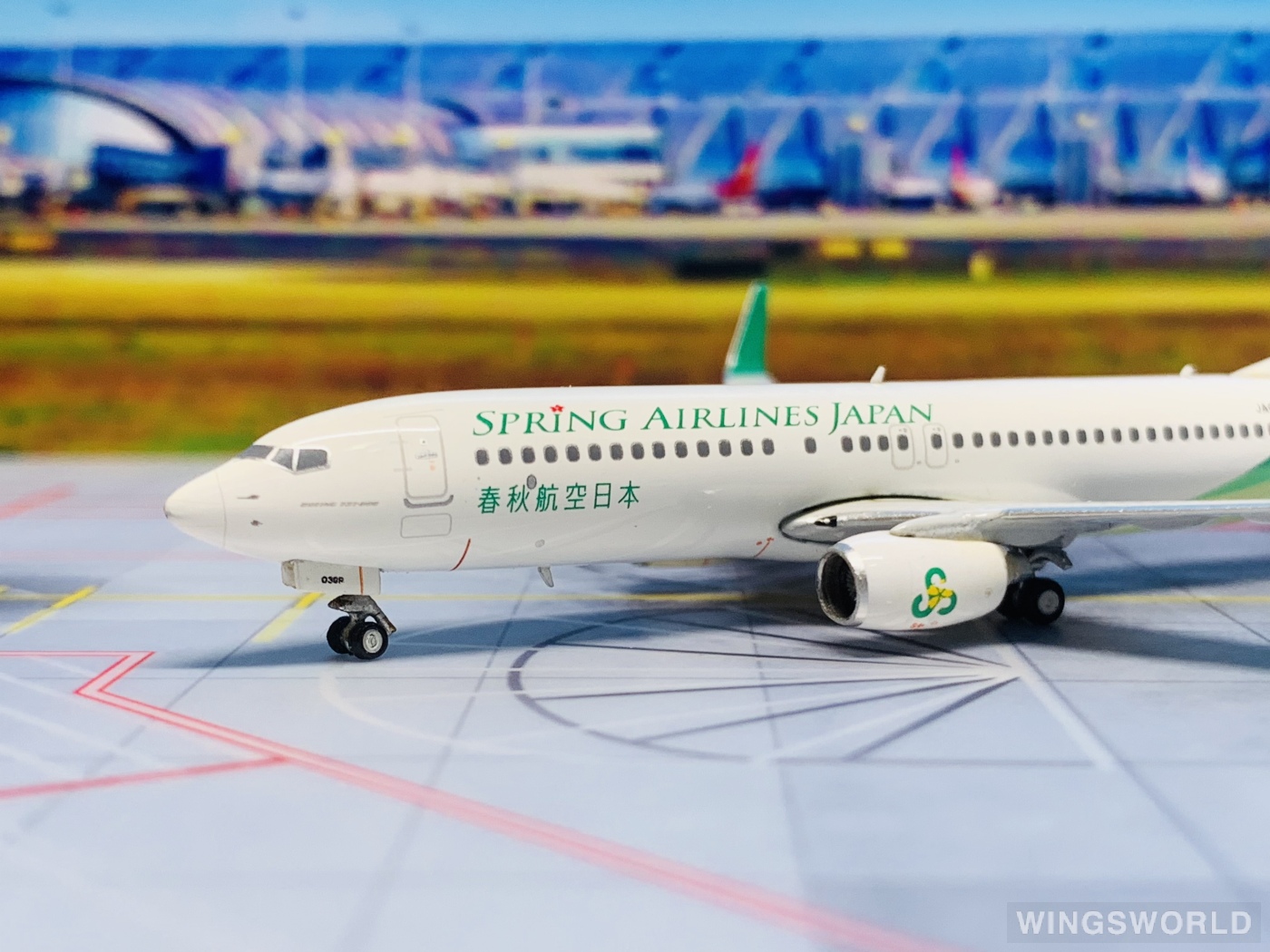 Phoenix 1:400 Boeing 737-800 Spring Airlines Japan 春秋航空日本 