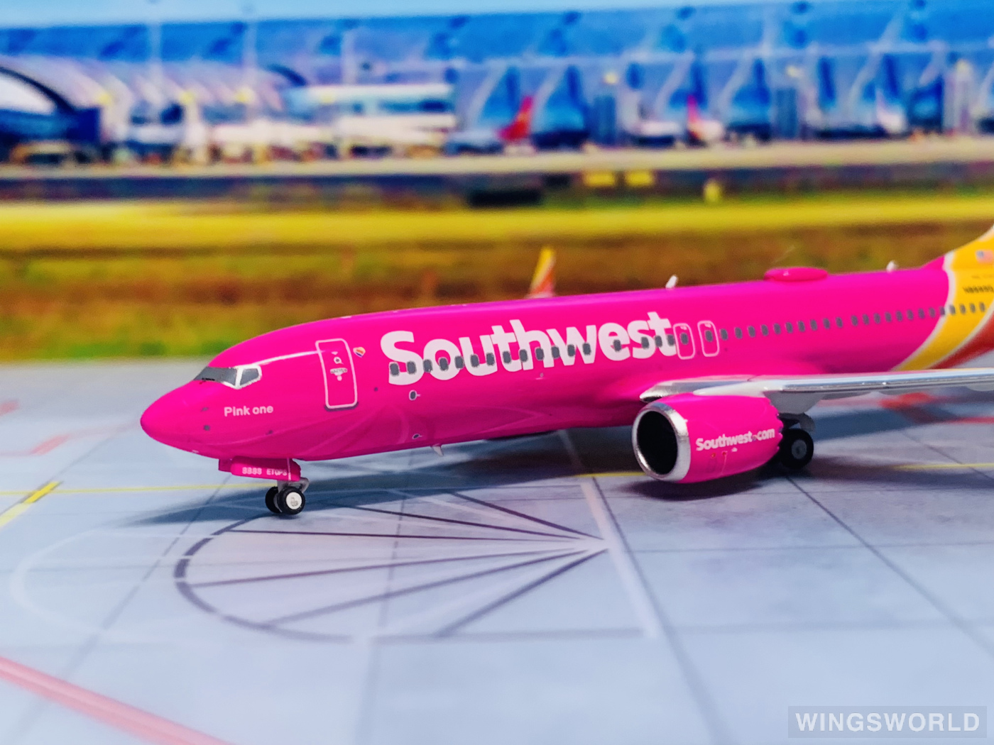 NGmodels 1:400 NG88015 Southwest Airlines 美国西南航空 Boeing 737 MAX 8 N8888Q