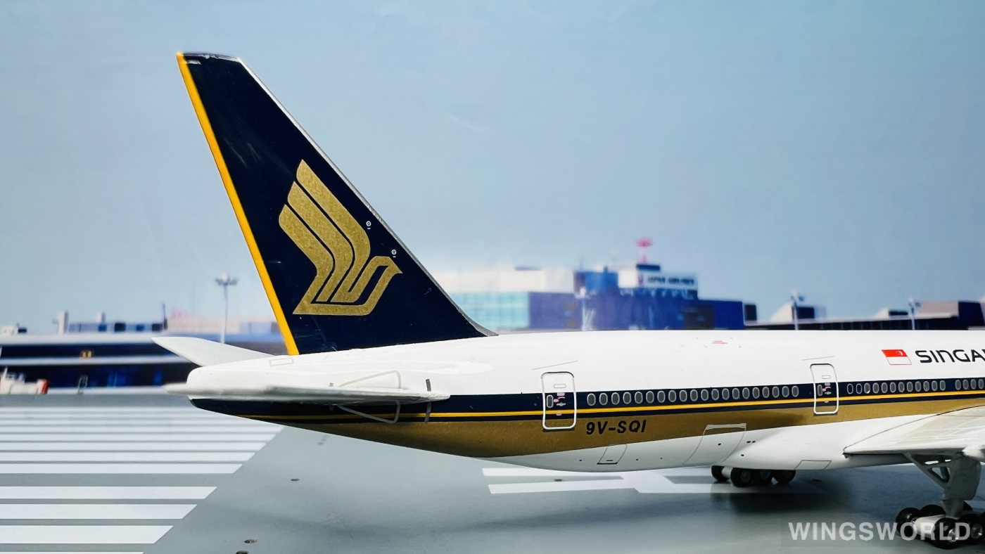 Phoenix 1:400 PH10198 Singapore Airlines 新加坡航空 Boeing 777-200 9V-SQI