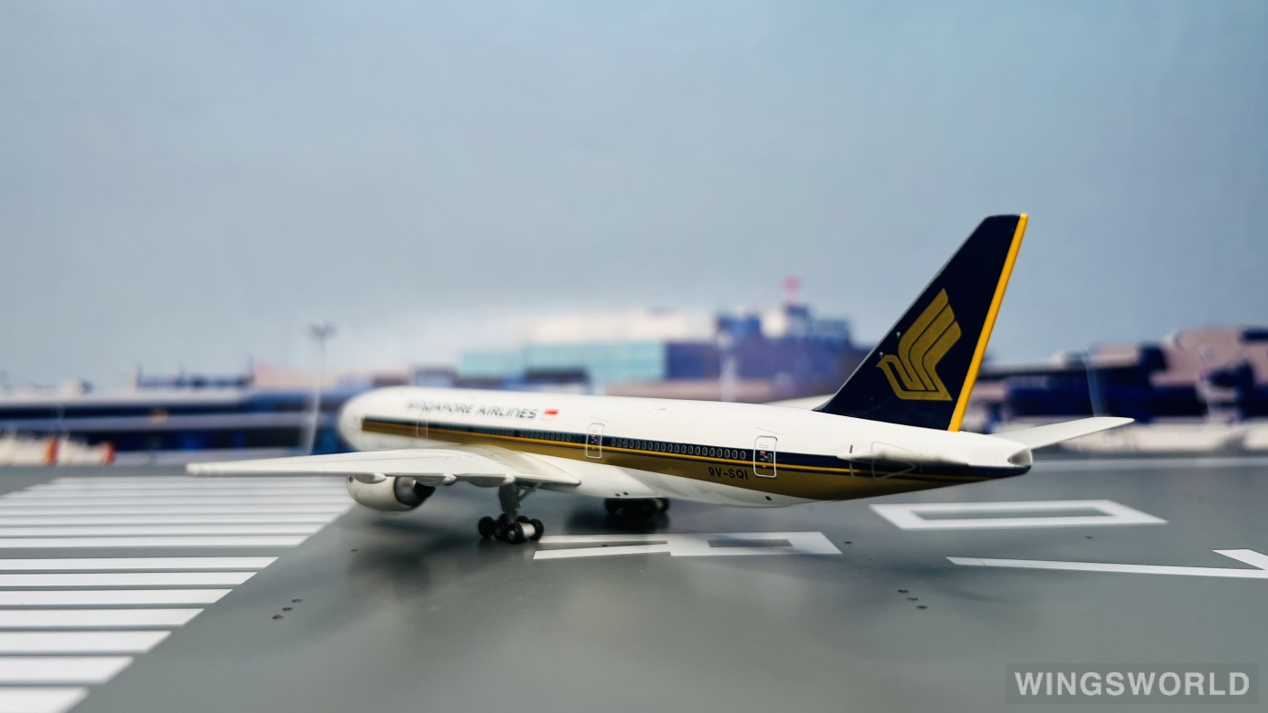 Phoenix 1:400 PH10198 Singapore Airlines 新加坡航空 Boeing 777-200 9V-SQI