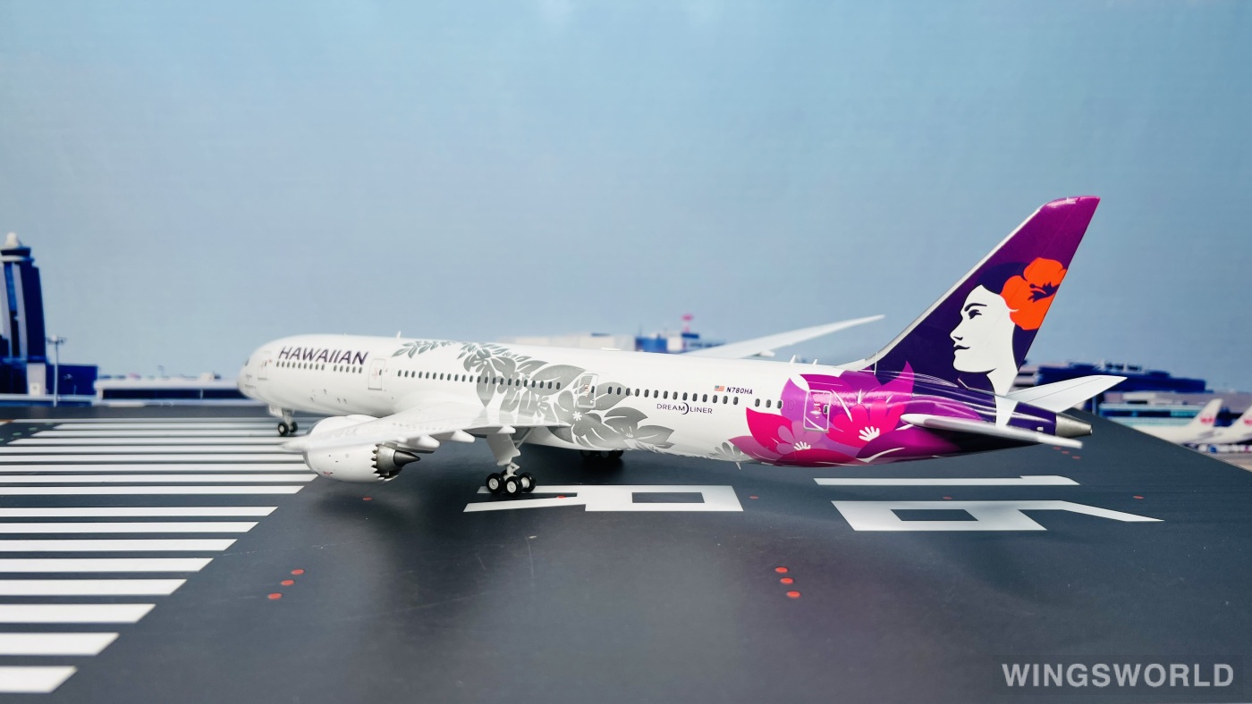 Geminijets 1:200 G2HAL1051 Hawaiian Airlines 夏威夷航空 Boeing 787-9 N780HA