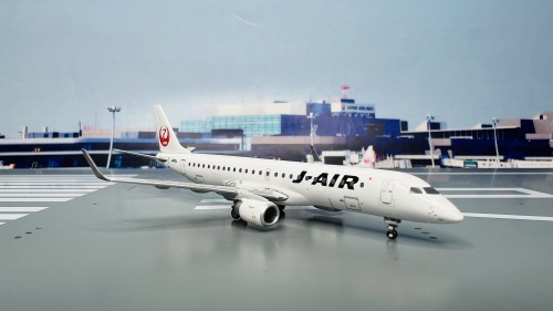 航空機・ヘリコプター JC Wings 1:400 J-Air ERJ-190STD JA252J JC Wings 1:400 J-Air Embraer 190-100STD Diecast Aircraft Jet