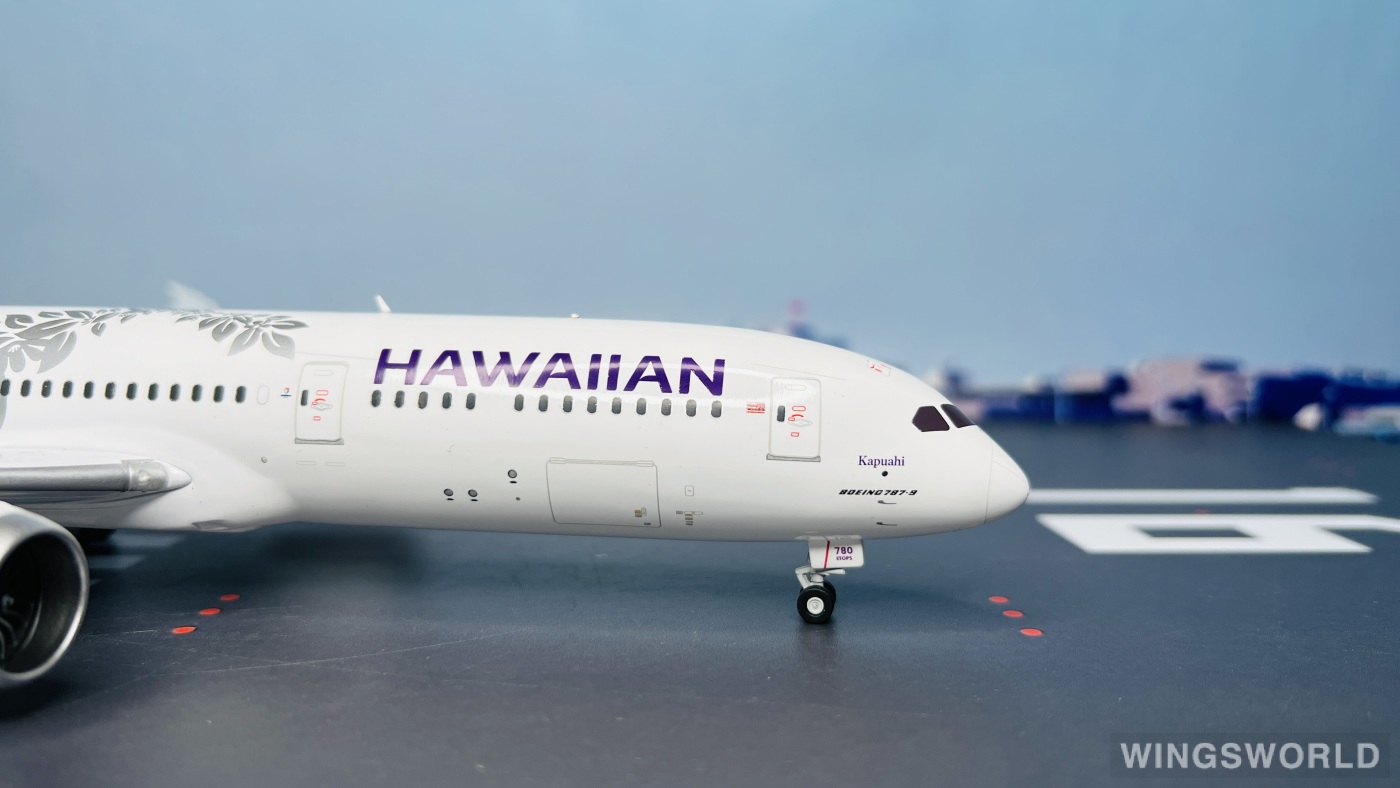 Geminijets 1:200 G2HAL1051 Hawaiian Airlines 夏威夷航空 Boeing 787-9 N780HA