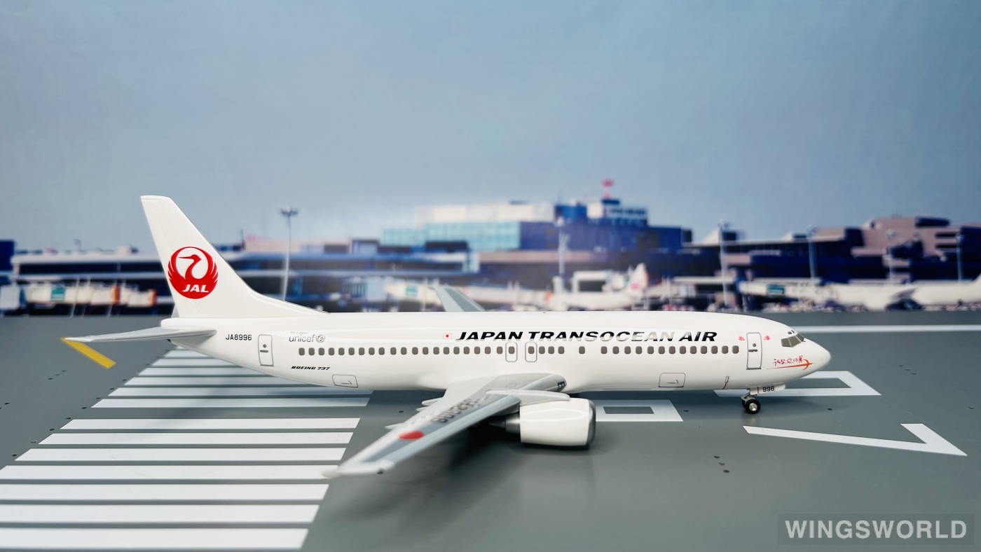 Hogan 1:200 BJQ1169 Japan Transocean Air 日本越洋航空 Boeing 737-400 JA8669