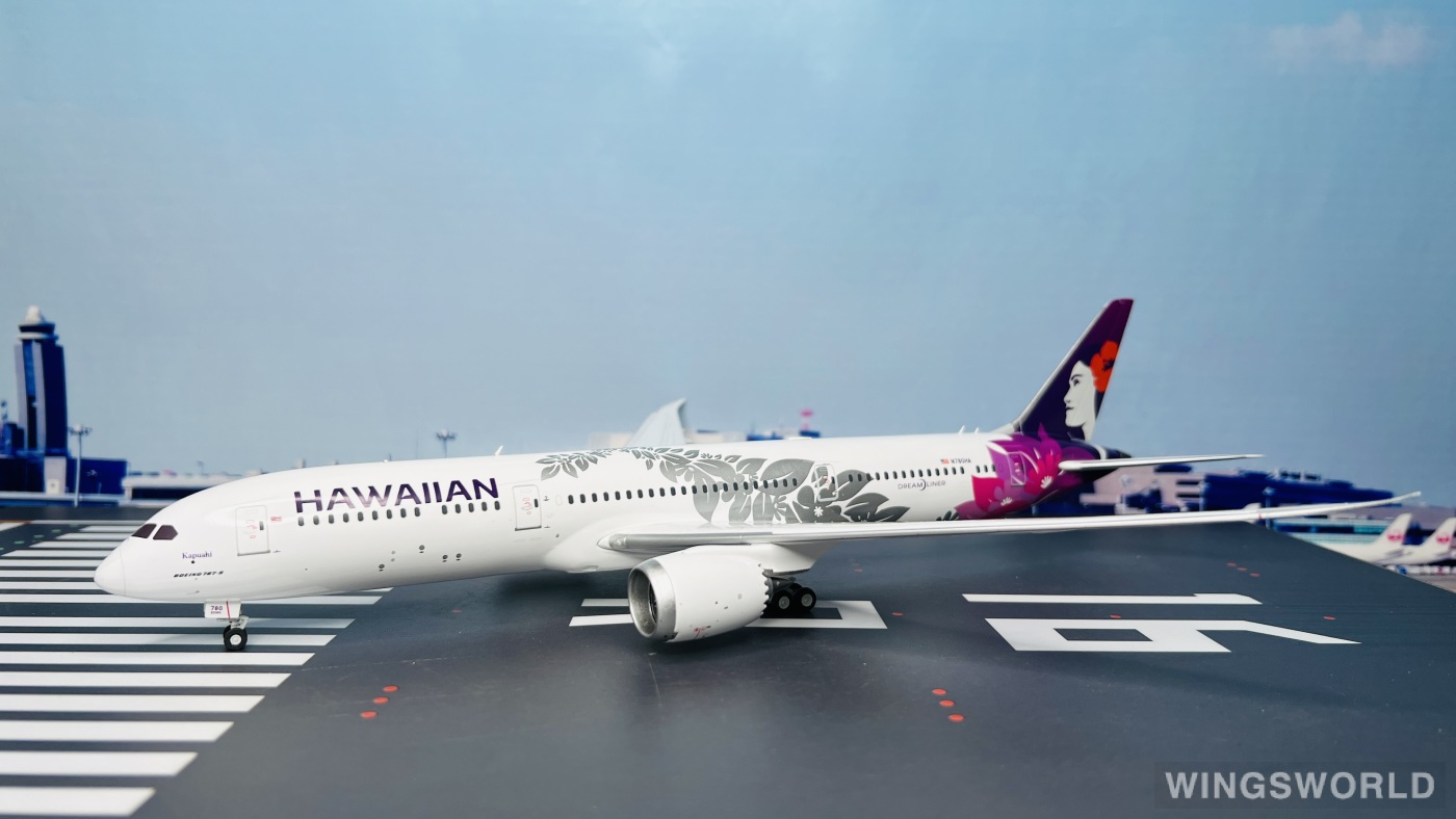 Geminijets 1:200 G2HAL1051 Hawaiian Airlines 夏威夷航空 Boeing 787-9 N780HA