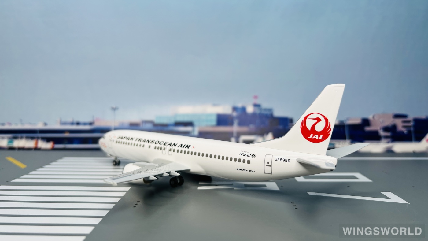 Hogan 1:200 BJQ1169 Japan Transocean Air 日本越洋航空 Boeing 737-400 JA8669