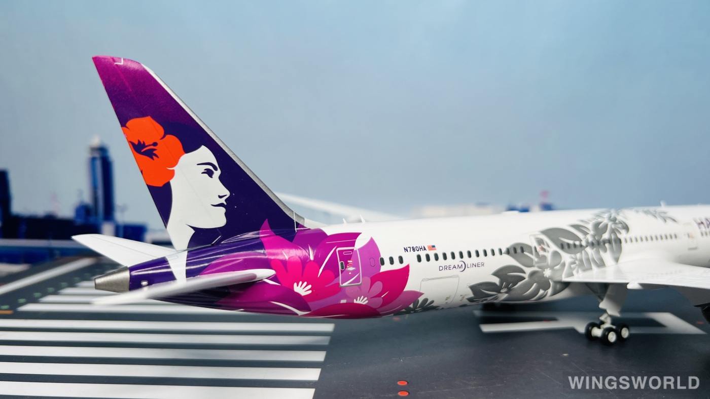 Geminijets 1:200 G2HAL1051 Hawaiian Airlines 夏威夷航空 Boeing 787-9 N780HA