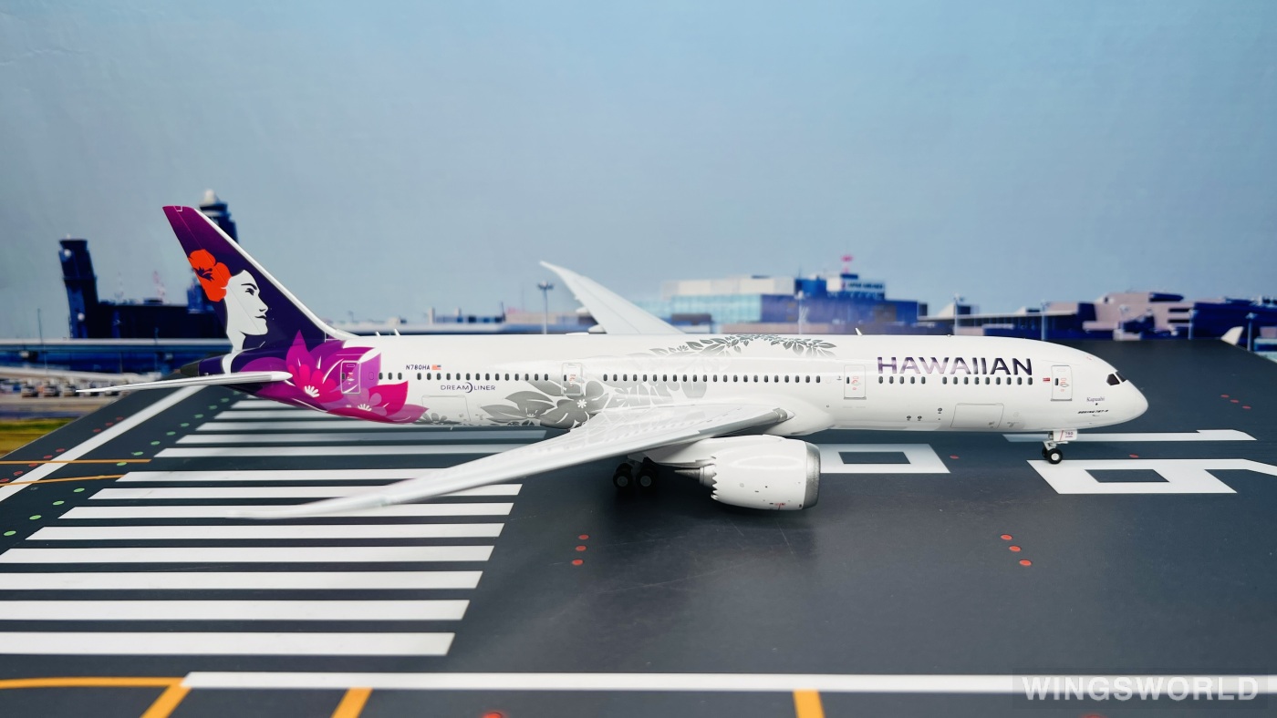 Geminijets 1:200 G2HAL1051 Hawaiian Airlines 夏威夷航空 Boeing 787-9 N780HA