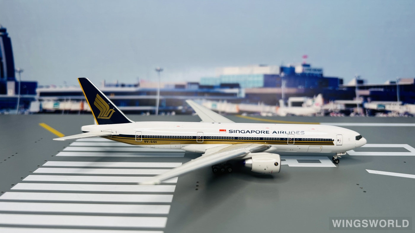 Phoenix 1:400 PH10198 Singapore Airlines 新加坡航空 Boeing 777-200 9V-SQI