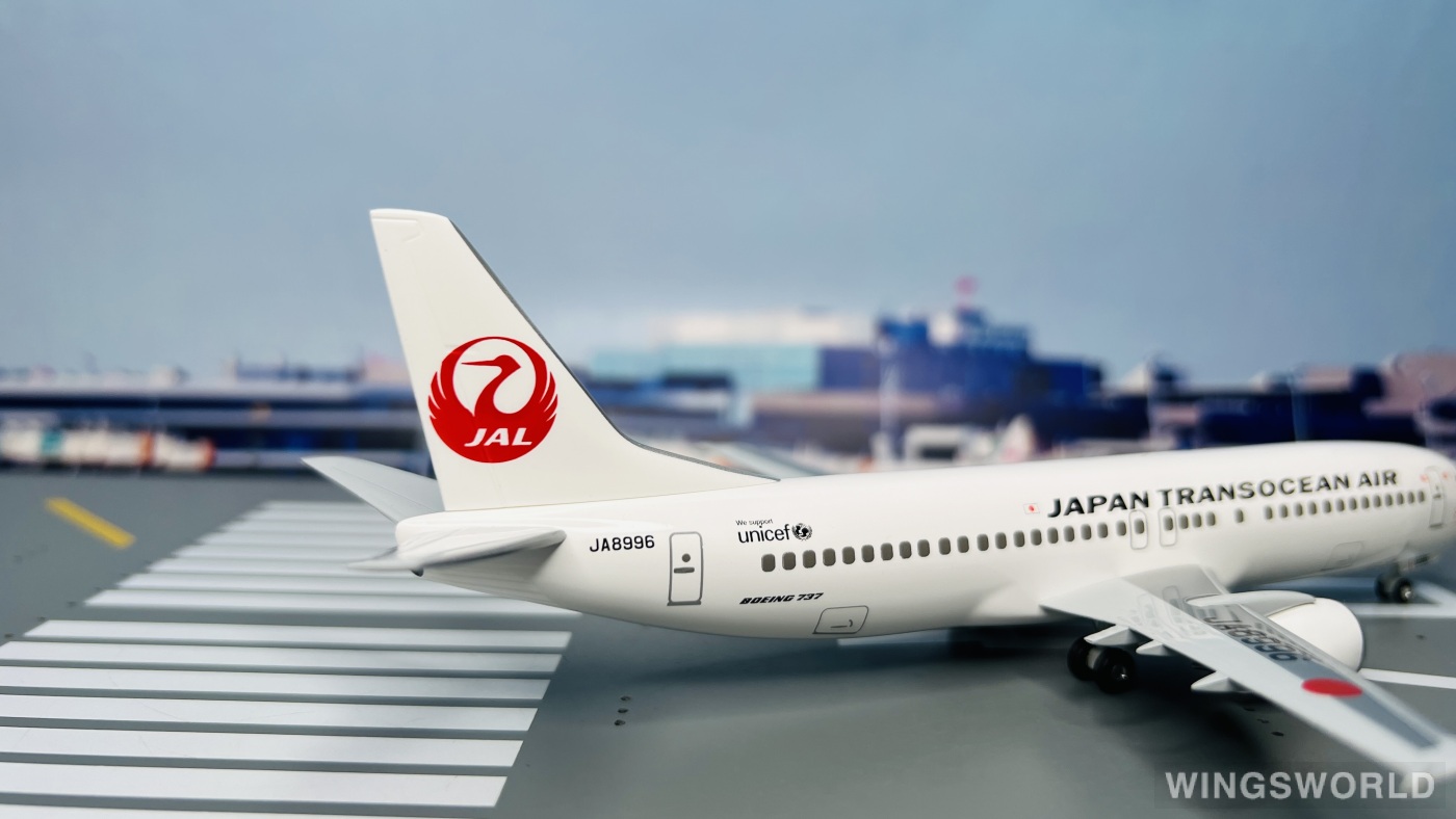 Hogan 1:200 BJQ1169 Japan Transocean Air 日本越洋航空 Boeing 737-400 JA8669