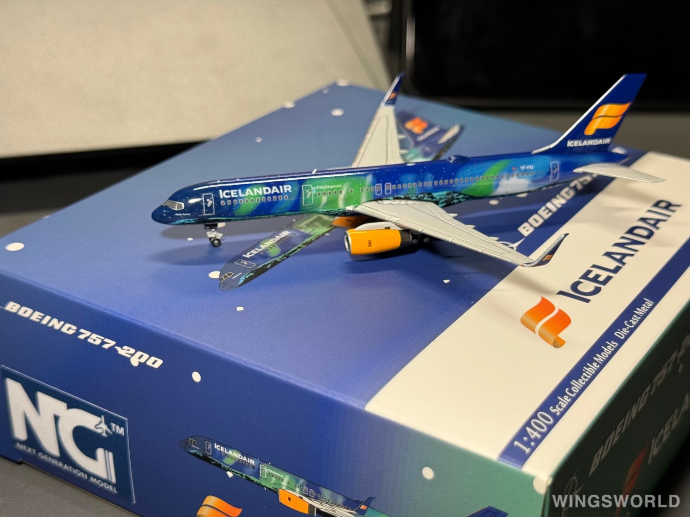NGmodels 1:400 NG53025 Icelandair 冰岛航空 Boeing 757-200 TF-FIU