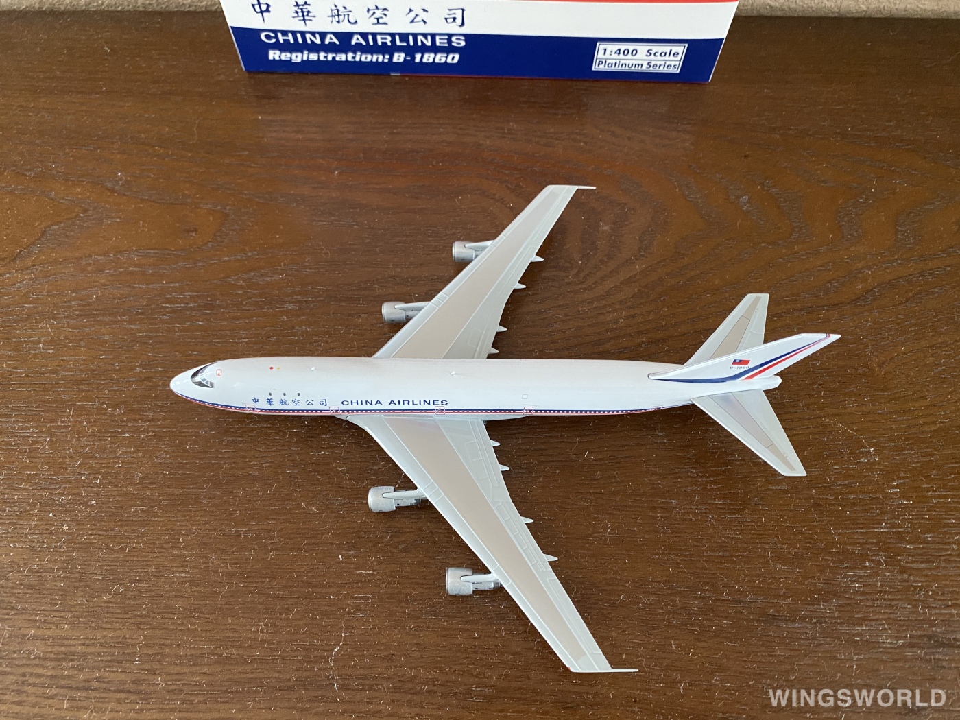 Phoenix 1:400 PH11884 China Airlines 中华航空 Boeing 747-100 B-1860