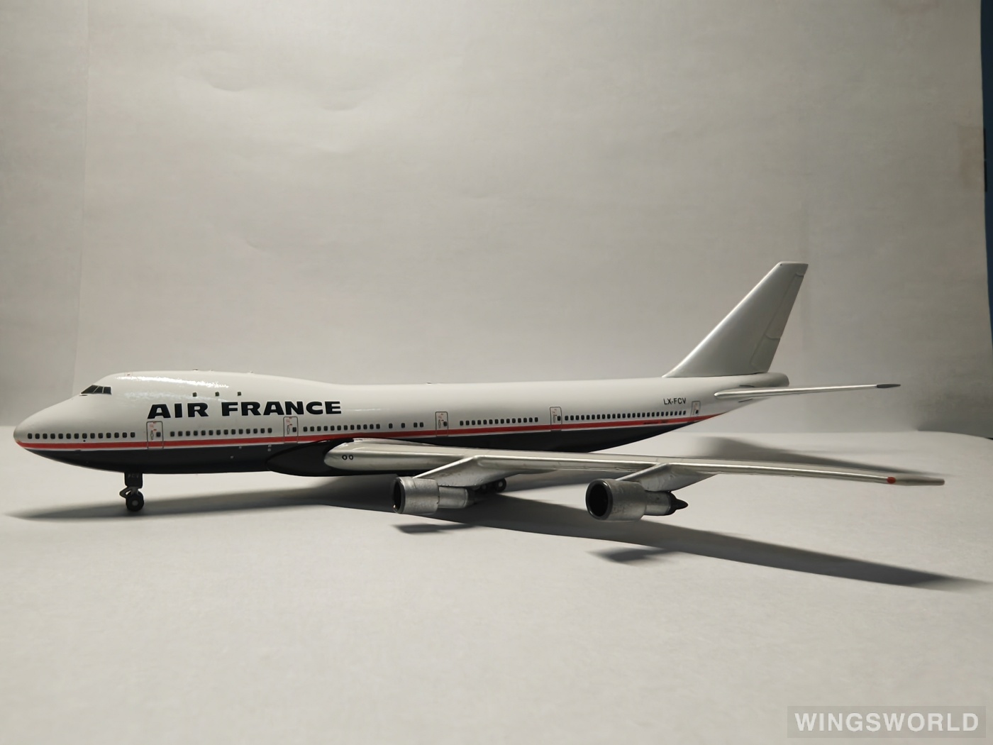Magic 1:400 628633 Air France 法国航空 Boeing 747-100 LX-FCV
