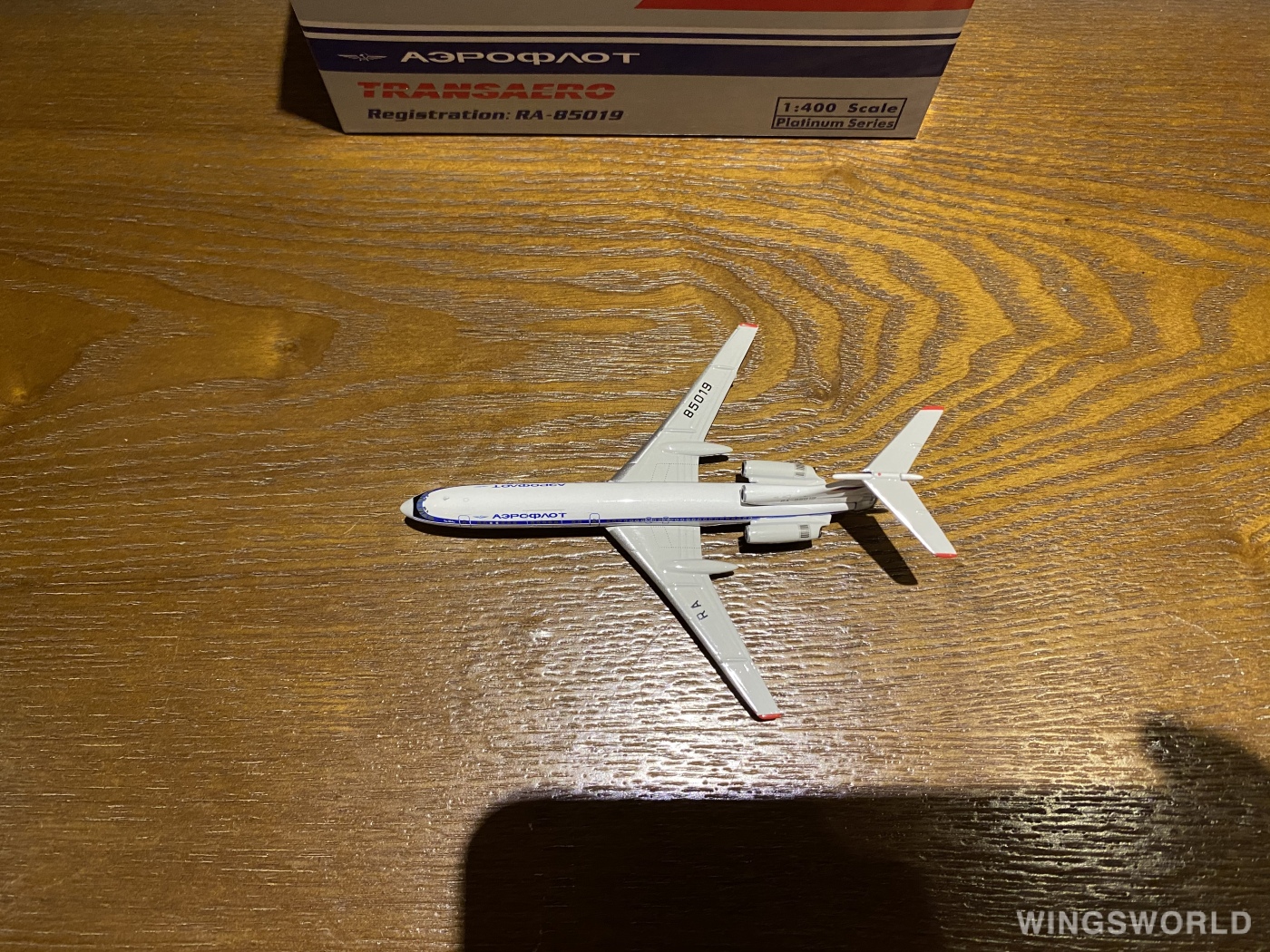 Phoenix 1:400 PH11877 Aeroflot 俄罗斯航空 Tupolev Tu-154 RA-85019