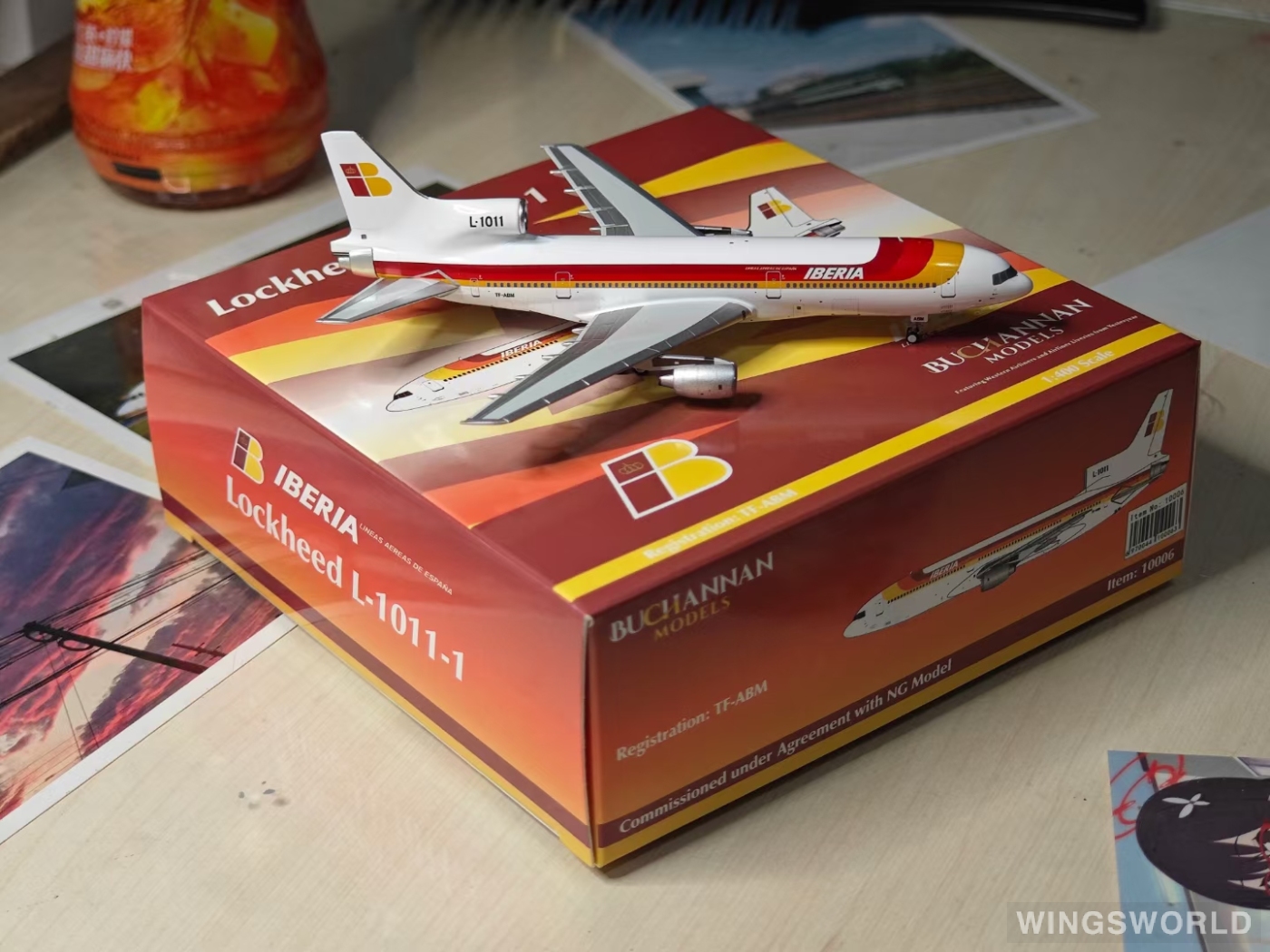 Buchannan Models 1:400 BM10006 Iberia 西班牙国家航空 Lockheed L-1011 TriStar TF-ABM
