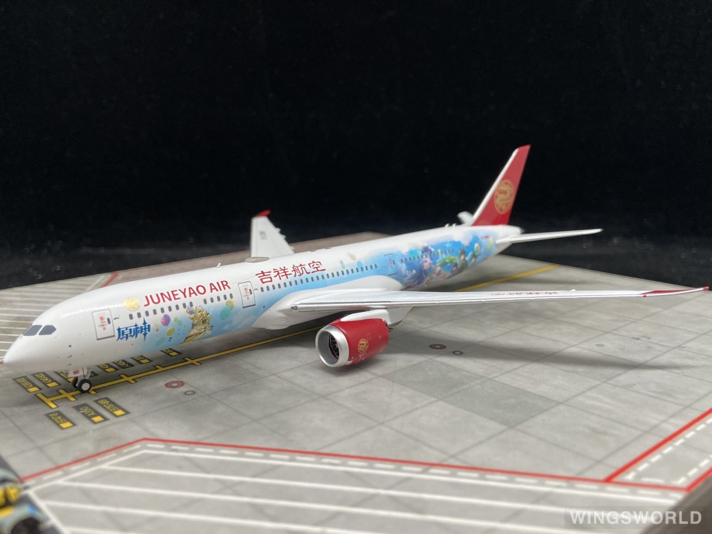 NGmodels 1:400 NG55122 Juneyao Airlines 吉祥航空 Boeing 787-9 B-209R