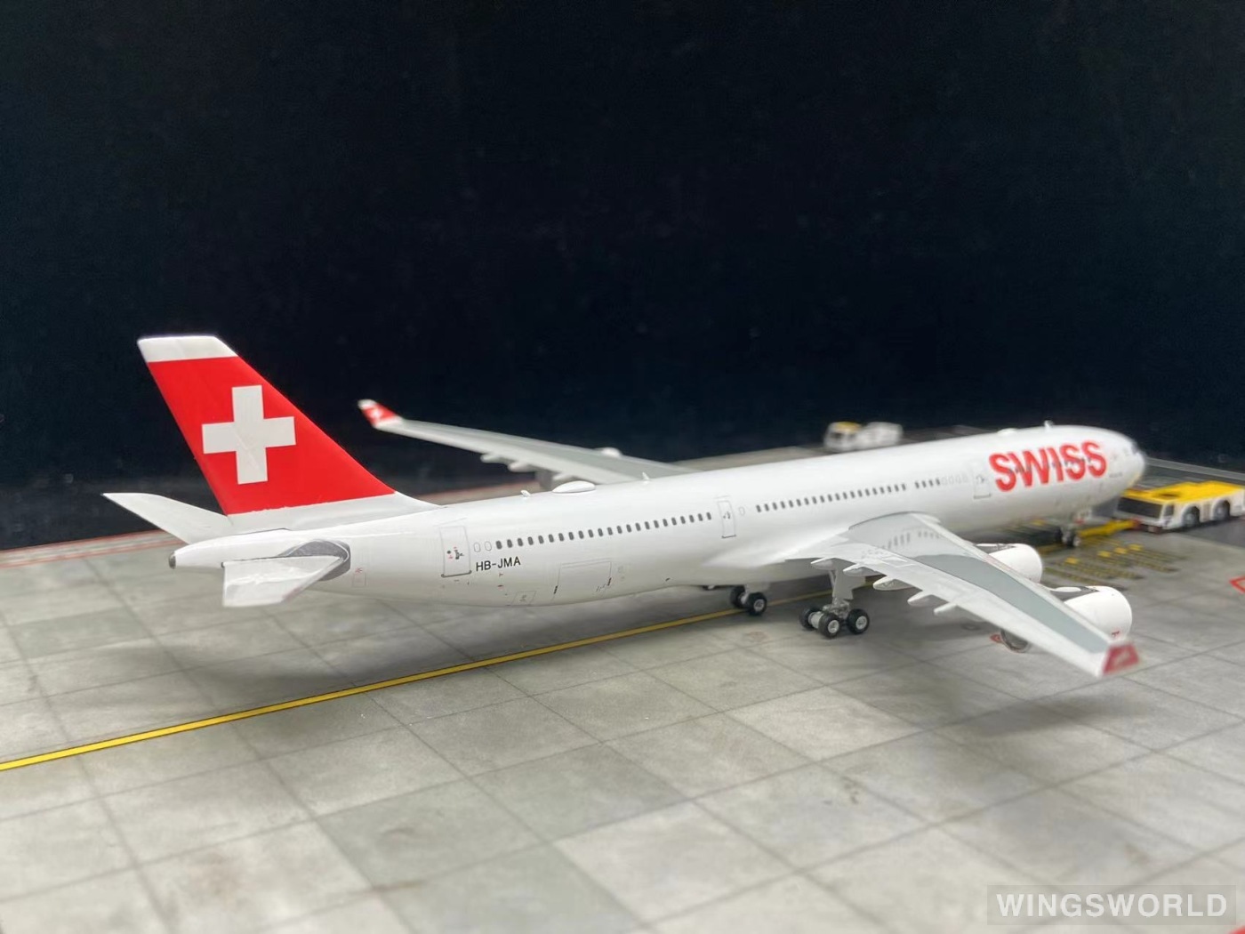 Phoenix 1:400 PH11873 Swiss 瑞士国际航空 Airbus A340-300 HB-JMA