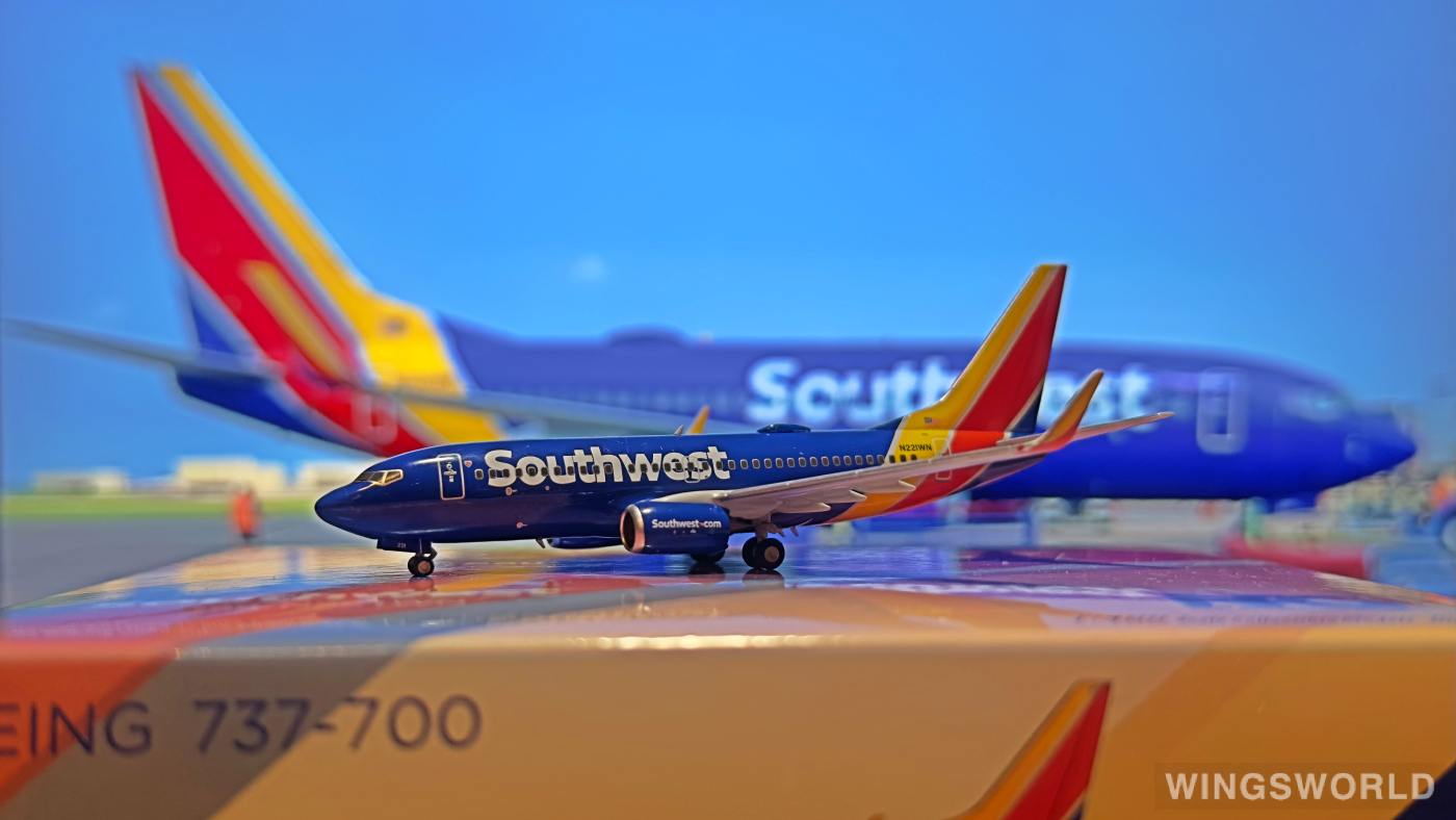 NGmodels 1:400 NG77042 Southwest Airlines 美国西南航空 Boeing 737-700 N221WN
