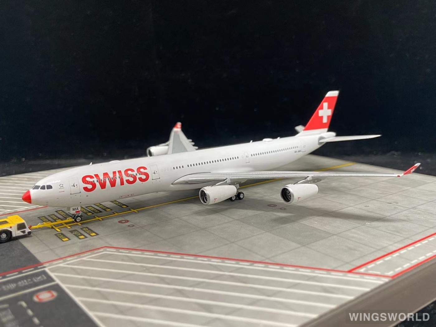 Phoenix 1:400 PH11873 Swiss 瑞士国际航空 Airbus A340-300 HB-JMA