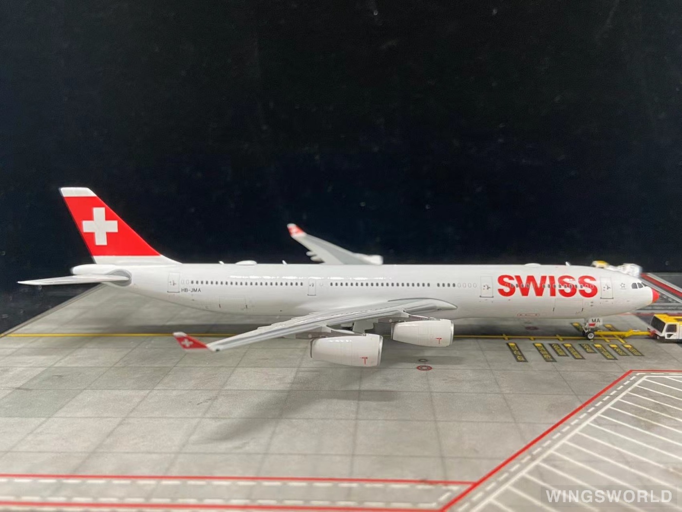 Phoenix 1:400 PH11873 Swiss 瑞士国际航空 Airbus A340-300 HB-JMA