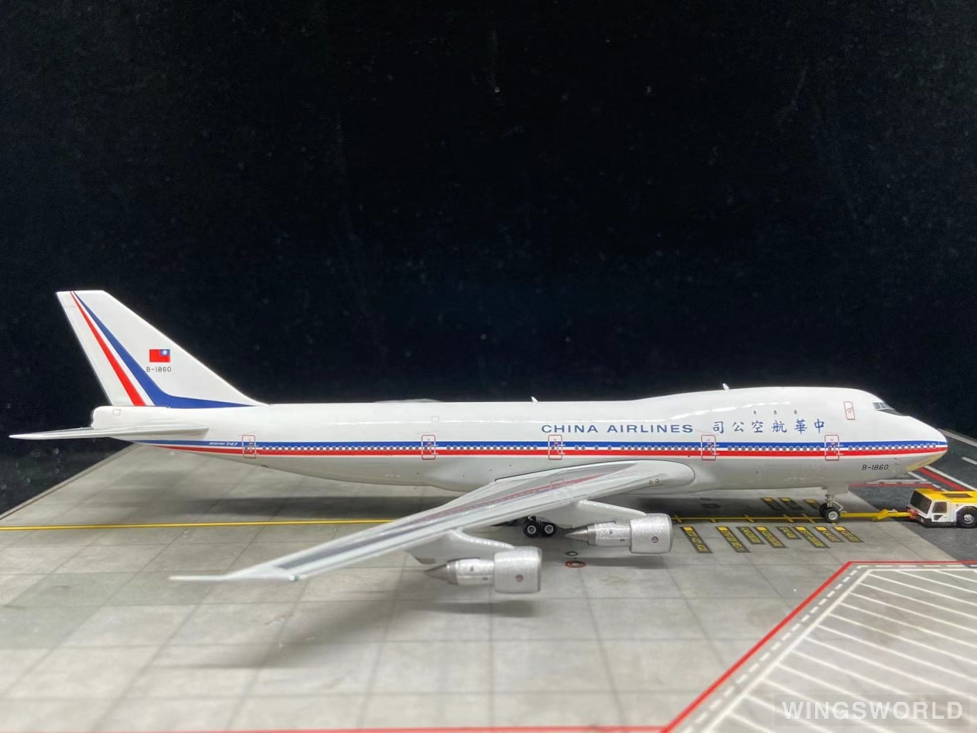 Phoenix 1:400 PH11884 China Airlines 中华航空 Boeing 747-100 B-1860