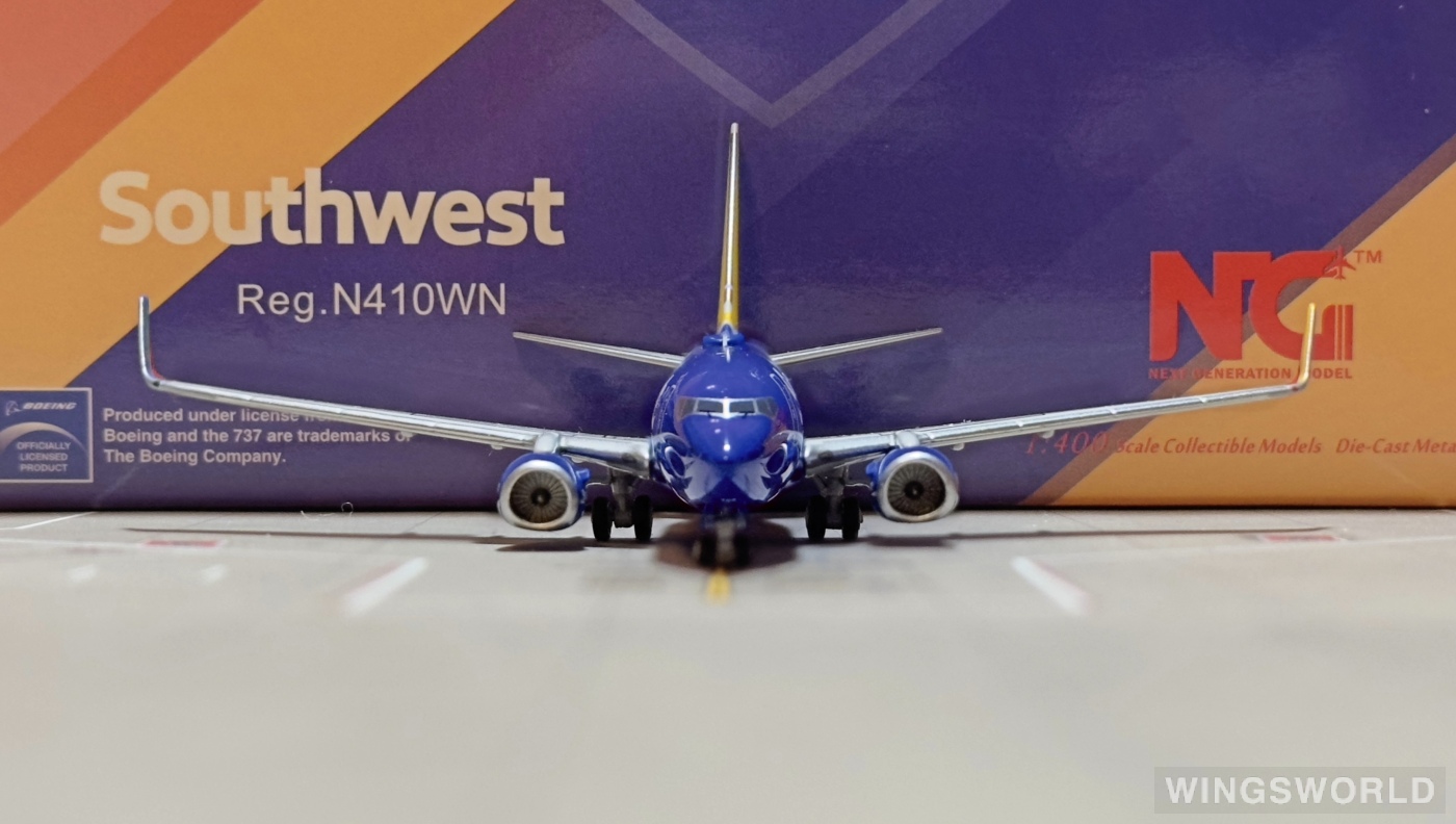 NGmodels 1:400 NG77043 Southwest Airlines 美国西南航空 Boeing 737-700 N410WN