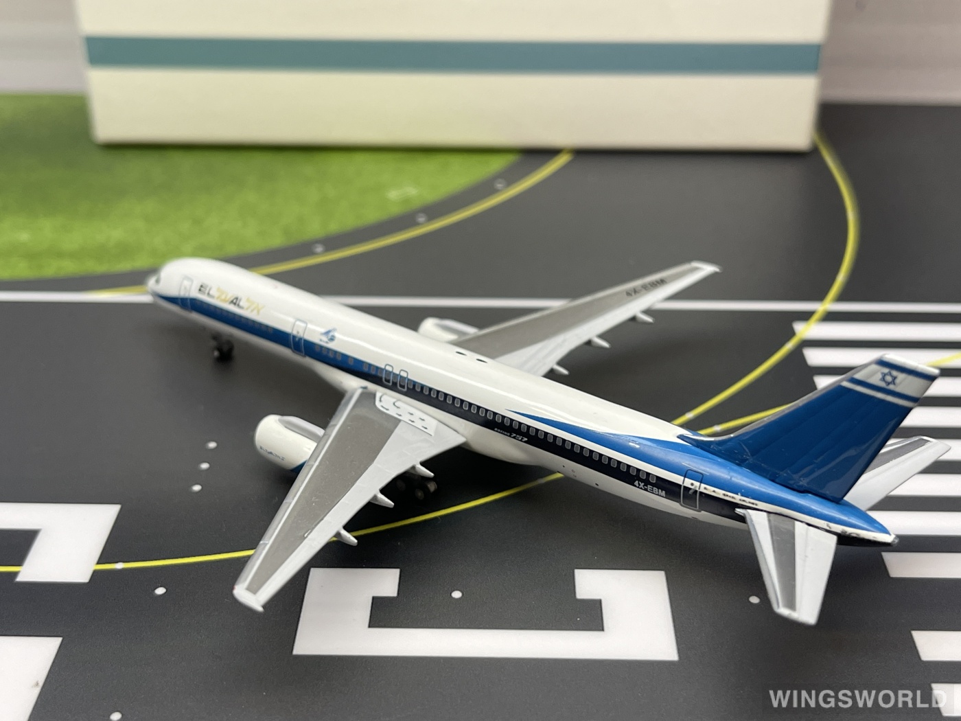 AeroClassics 1:400 AC419462 El Al 以色列航空 Boeing 757-200 4X-EBM