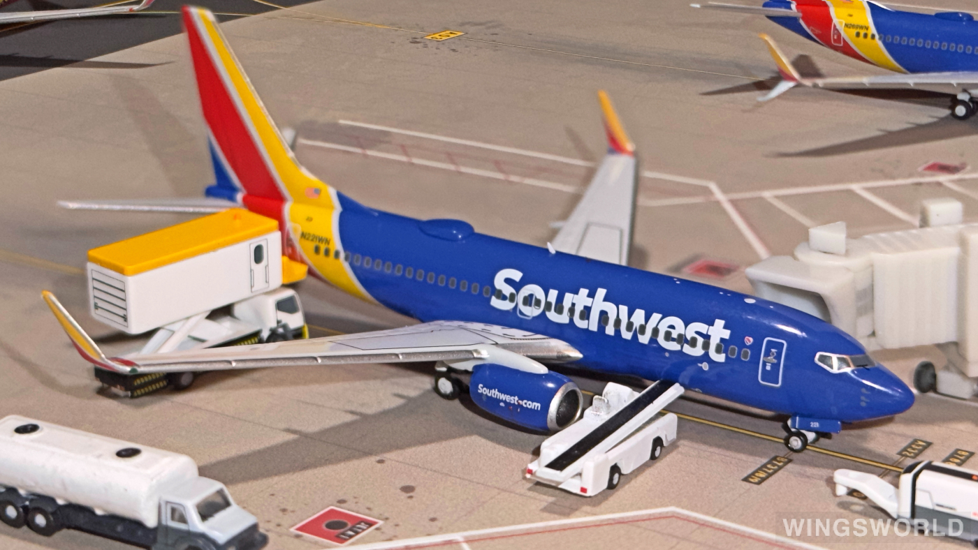NGmodels 1:400 NG77042 Southwest Airlines 美国西南航空 Boeing 737-700 N221WN