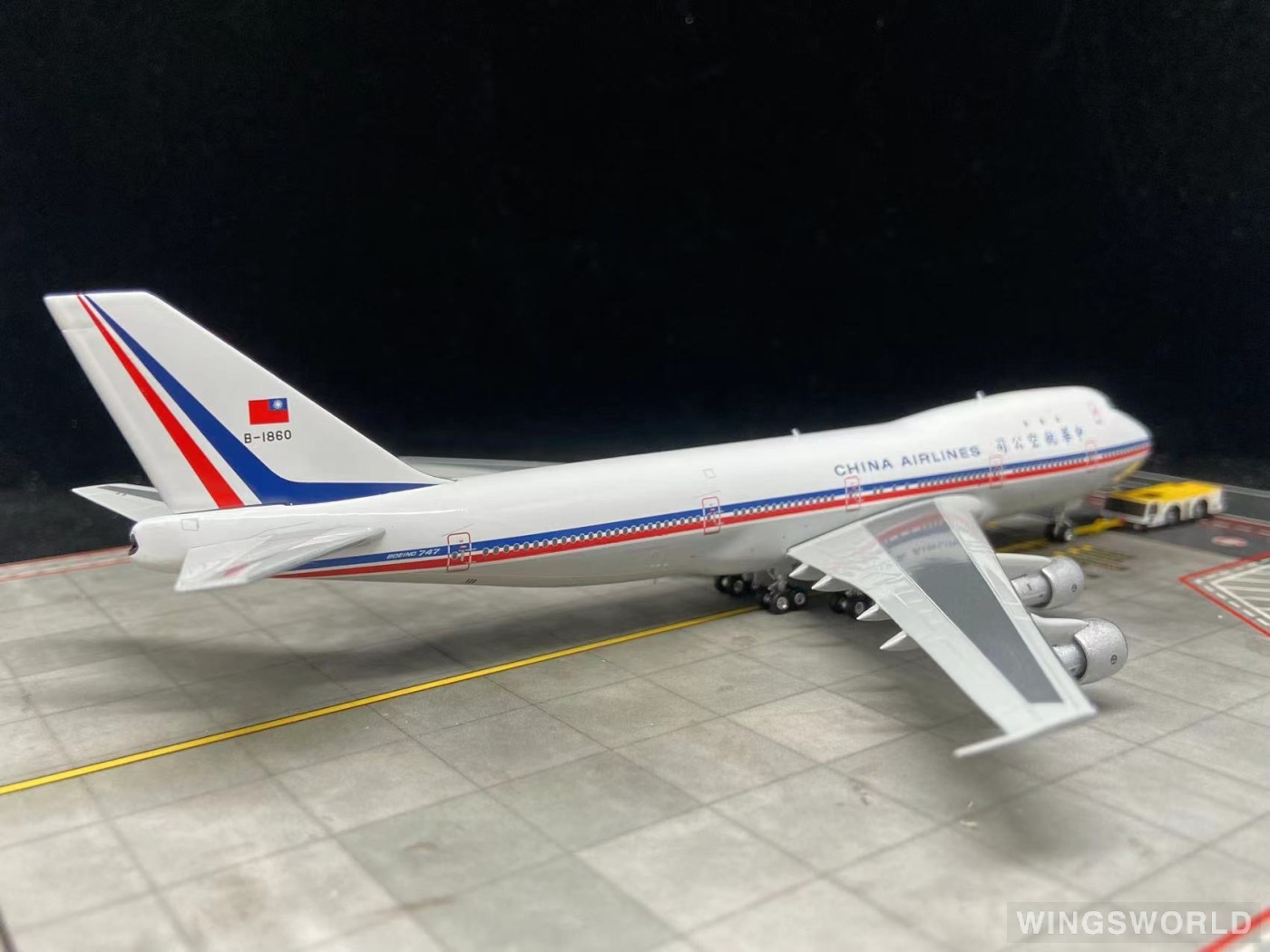 Phoenix 1:400 PH11884 China Airlines 中华航空 Boeing 747-100 B-1860