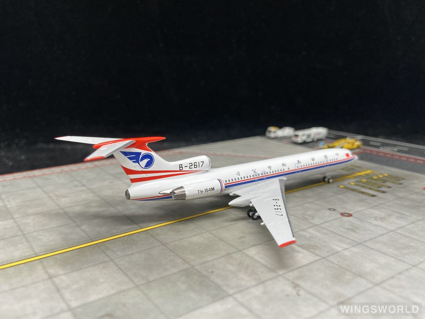 NGmodels 1:400 NG54019 China Southwest Airlines 中国西南航空 Tupolev Tu-154 B-2617