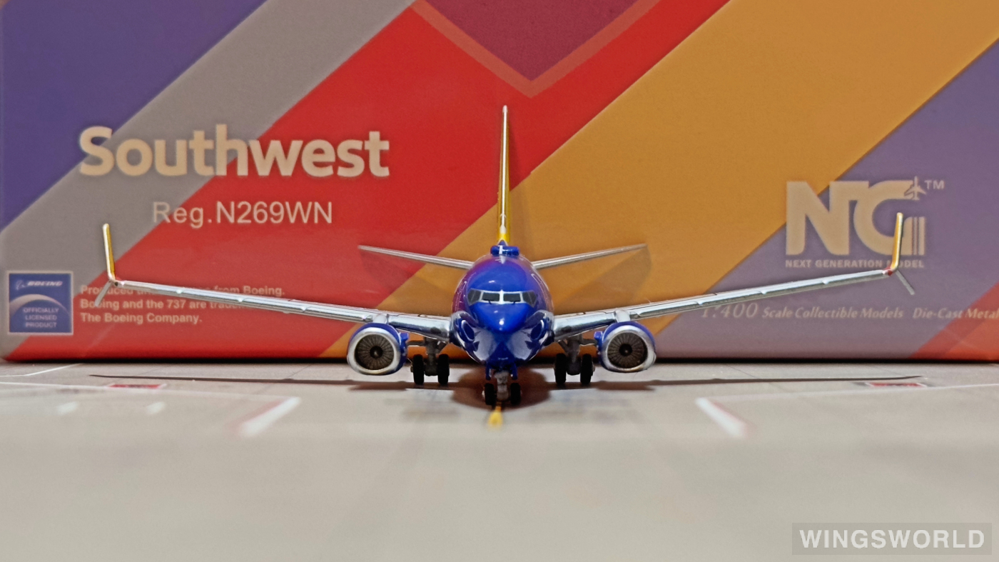 NGmodels 1:400 NG77041 Southwest Airlines 美国西南航空 Boeing 737-700 N269WN