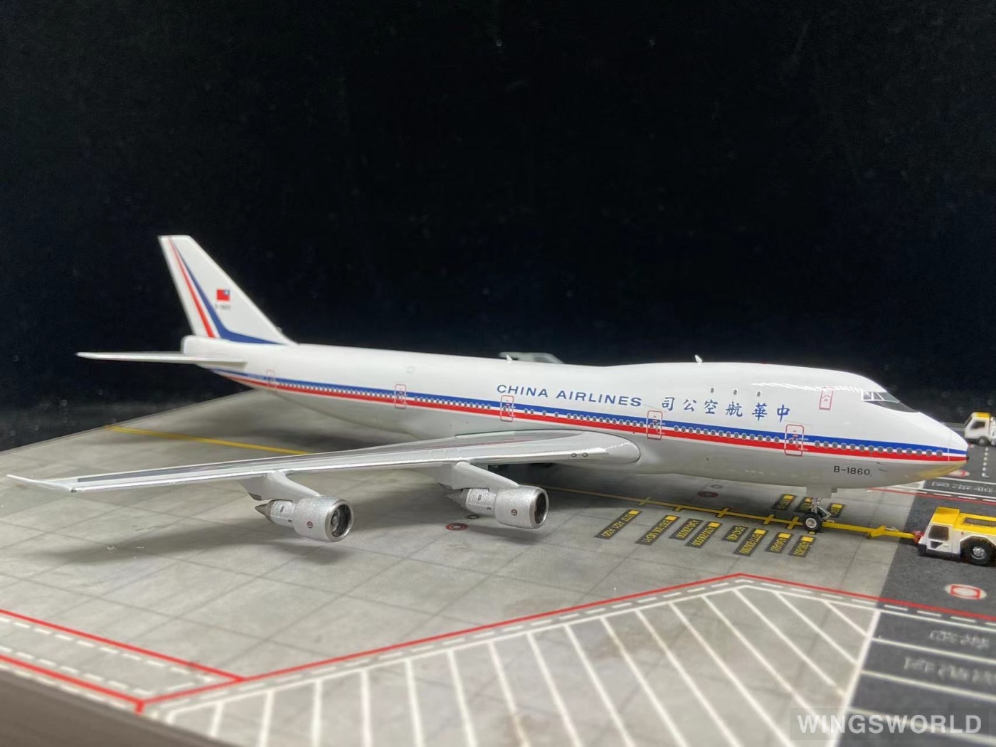 Phoenix 1:400 PH11884 China Airlines 中华航空 Boeing 747-100 B-1860