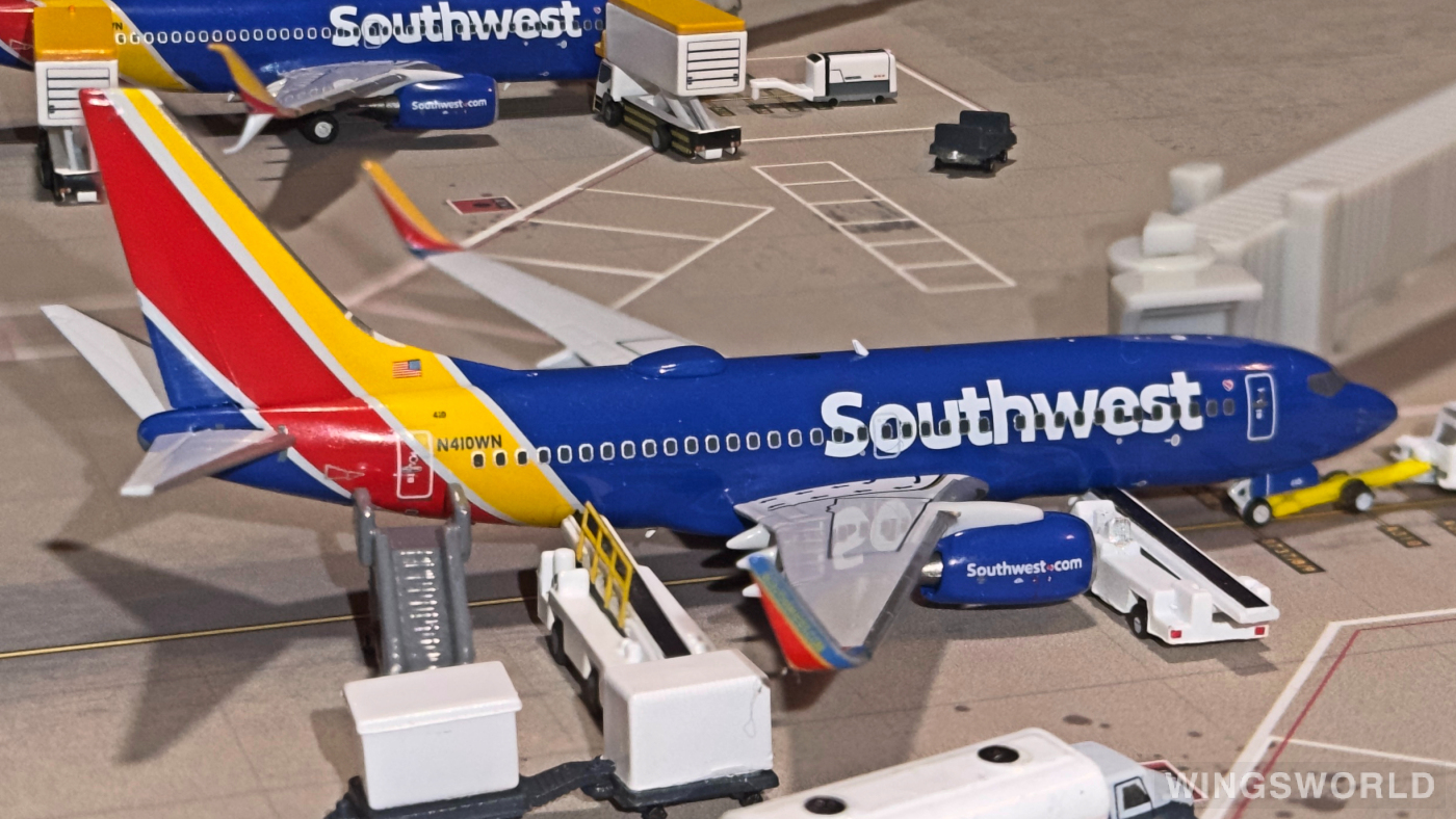NGmodels 1:400 NG77043 Southwest Airlines 美国西南航空 Boeing 737-700 N410WN