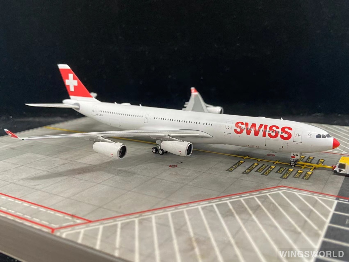 Phoenix 1:400 PH11873 Swiss 瑞士国际航空 Airbus A340-300 HB-JMA