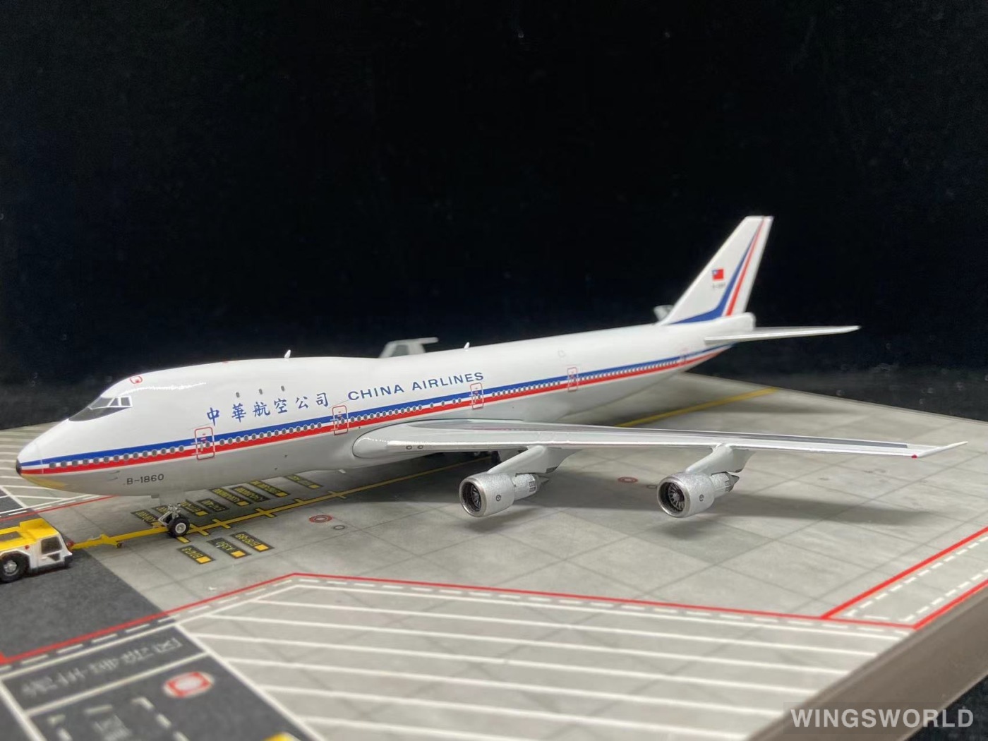 Phoenix 1:400 PH11884 China Airlines 中华航空 Boeing 747-100 B-1860