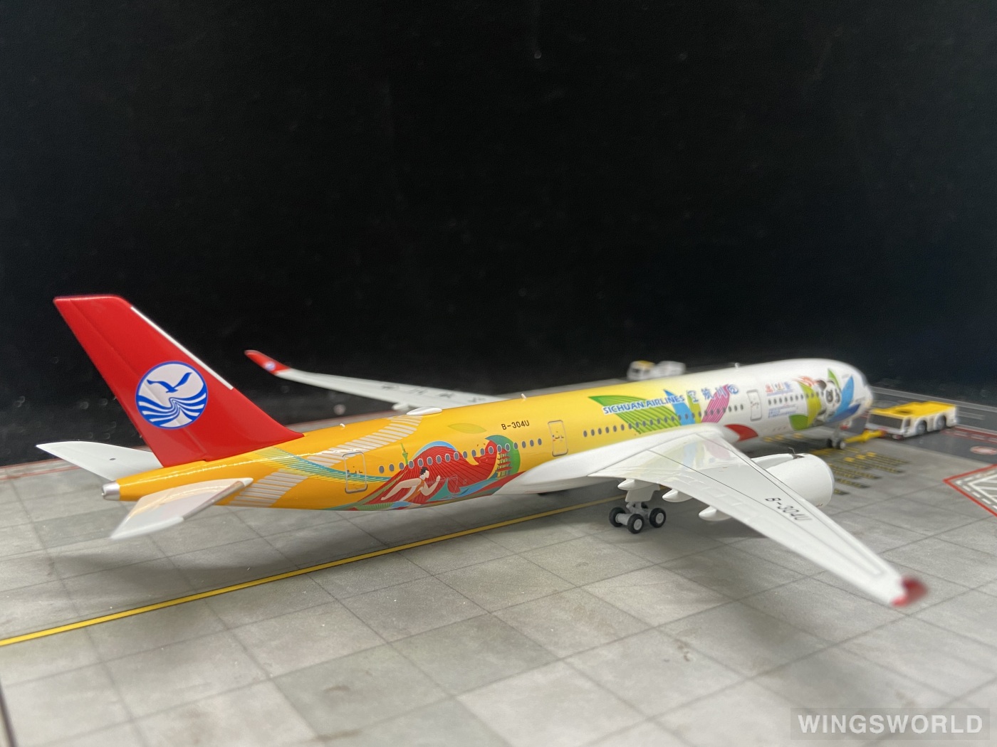 NGmodels 1:400 NG39030 Sichuan Airlines 四川航空 Airbus A350-900 B-304U