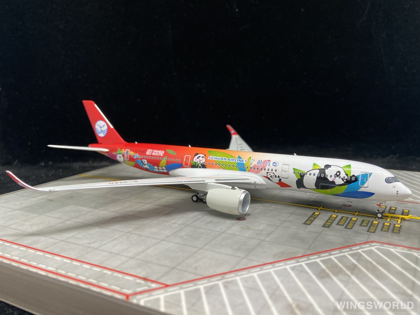 NGmodels 1:400 NG39062 Sichuan Airlines 四川航空 Airbus A350-900 B-32AG