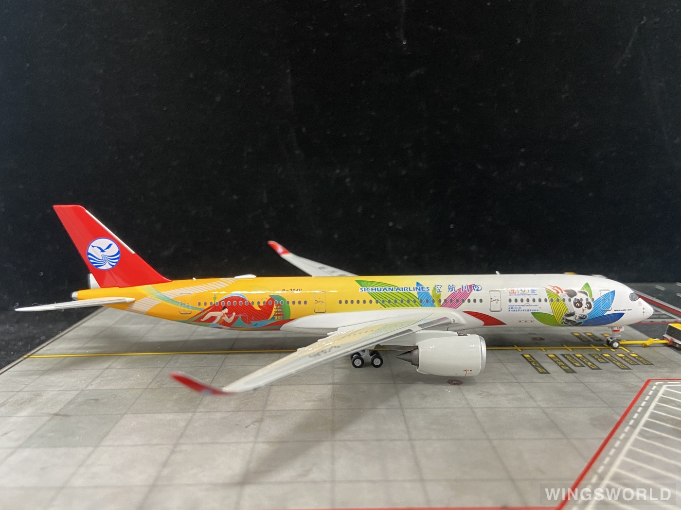 NGmodels 1:400 NG39030 Sichuan Airlines 四川航空 Airbus A350-900 B-304U