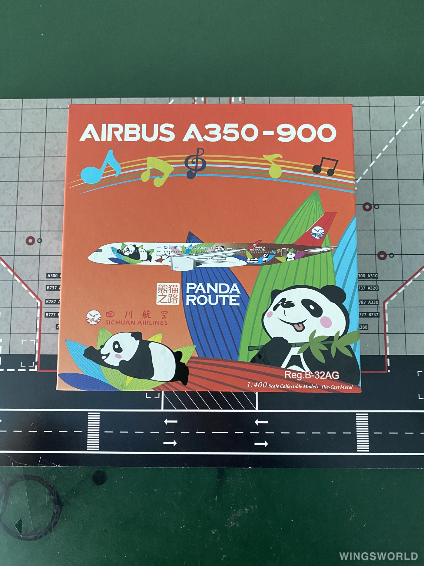 NGmodels 1:400 NG39062 Sichuan Airlines 四川航空 Airbus A350-900 B-32AG