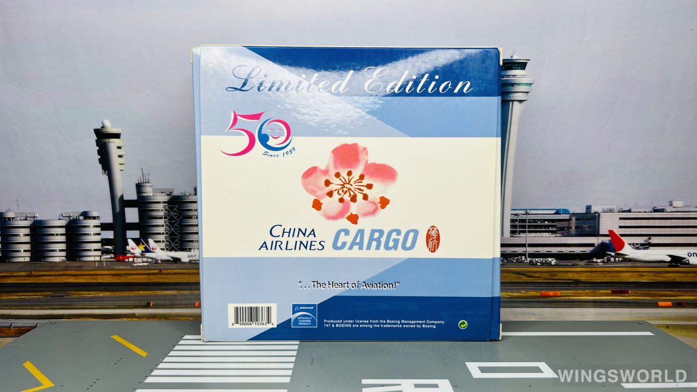 Phoenix 1:400 PH10363A China Airlines 中华航空 Boeing 747-400 B-18725