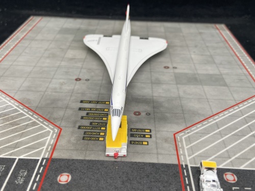 British Airways 英国航空 Concorde G-BOAD 新加坡航空双面涂装 XX4905 JC Wings 1:400