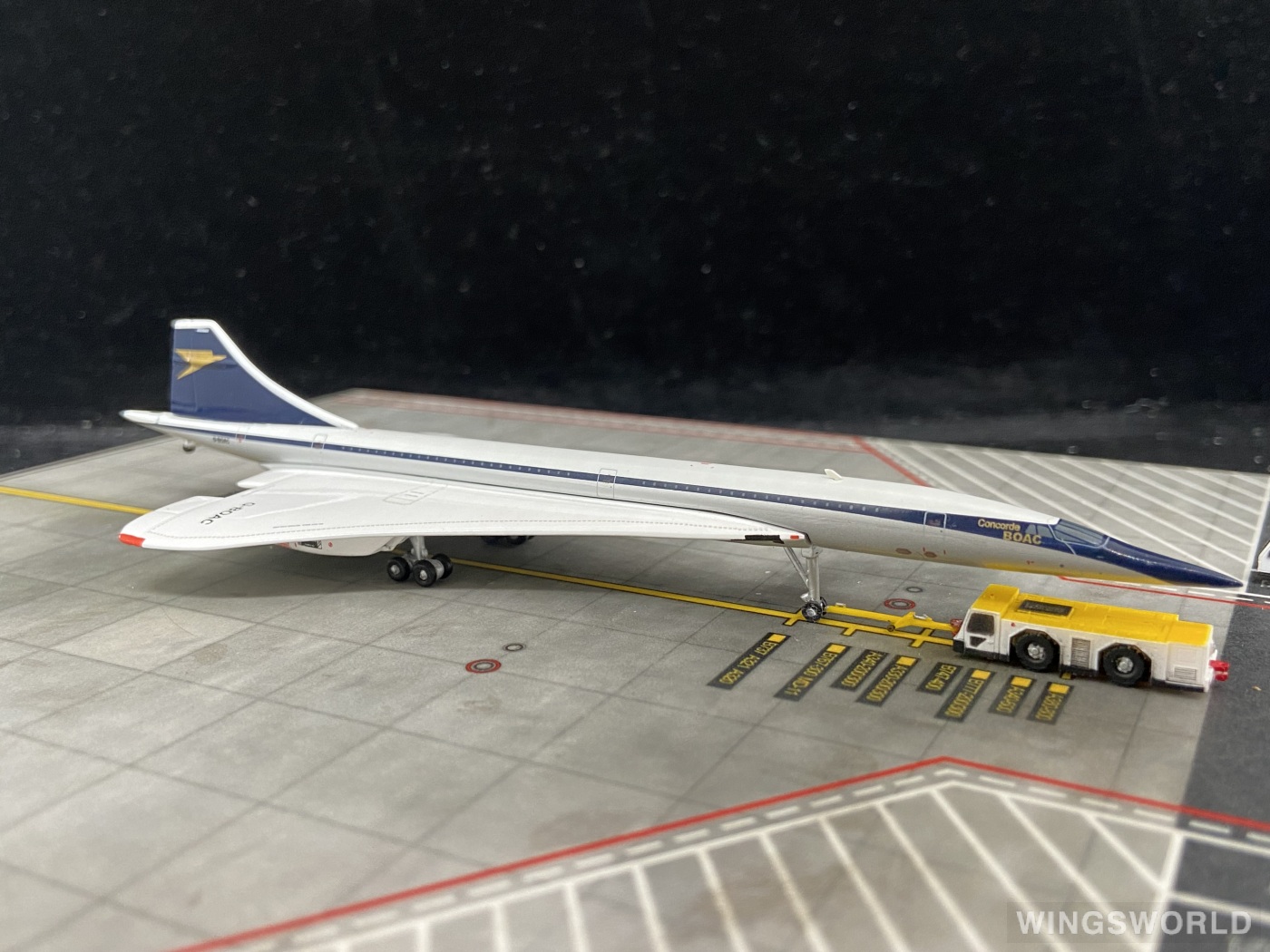 JC Wings 1:400 XX4674 BOAC 英国海外航空 Concorde G-BOAC