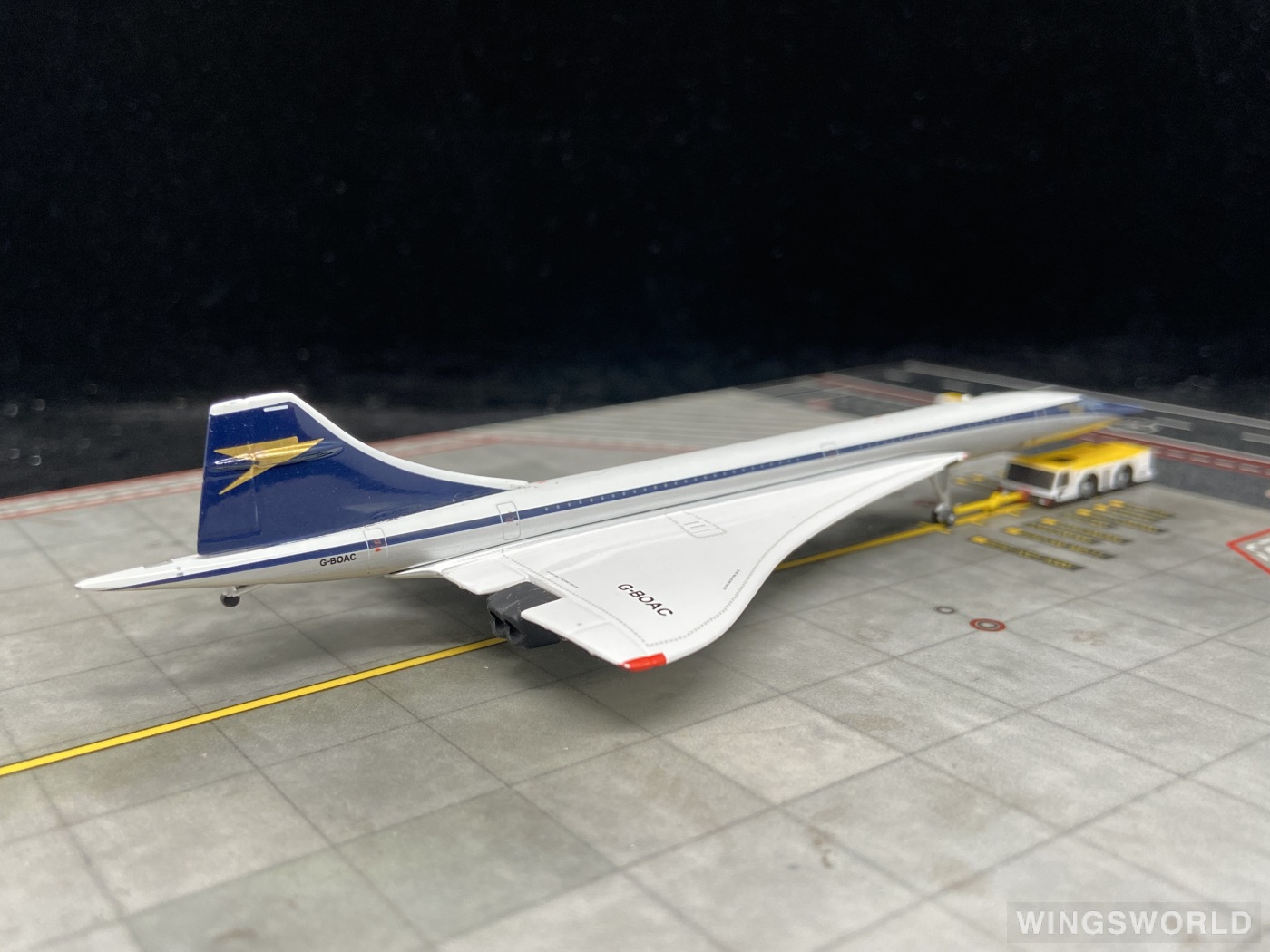 JC Wings 1:400 XX4674 BOAC 英国海外航空 Concorde G-BOAC